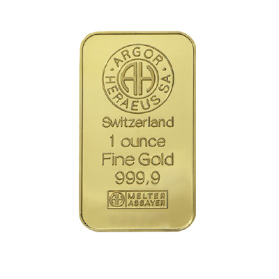 Zlata palica Argor-Heraeus 1 ounce