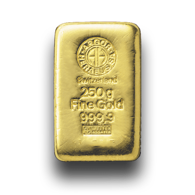 Zlata palica Argor-Heraeus 250 g