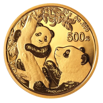 Zlatnik Panda 30 g 2023